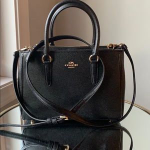 Coach Black Satchel Bag